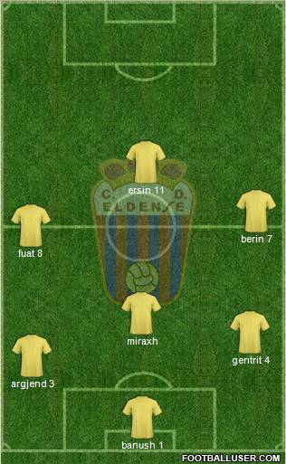 C.D. Eldense Formation 2012
