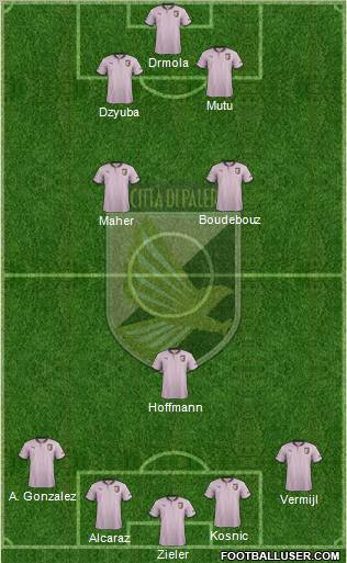 Città di Palermo Formation 2012