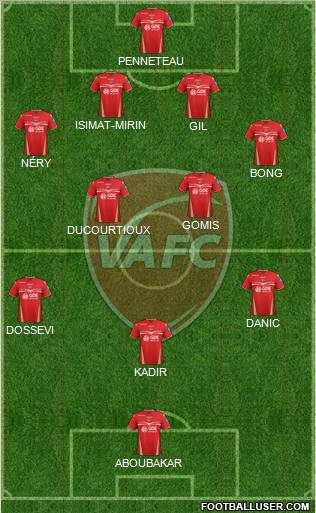 Valenciennes Football Club Formation 2012