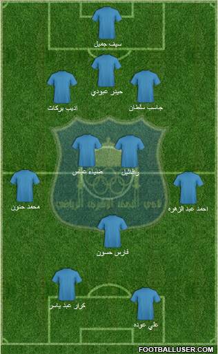 Najaf Sports Club Formation 2012