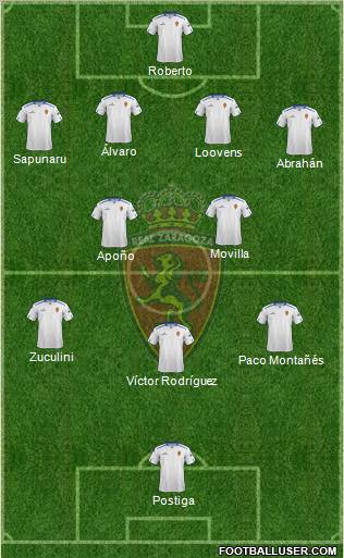 R. Zaragoza S.A.D. Formation 2012