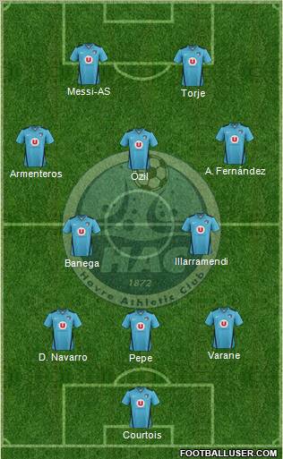 Havre Athletic Club Formation 2012