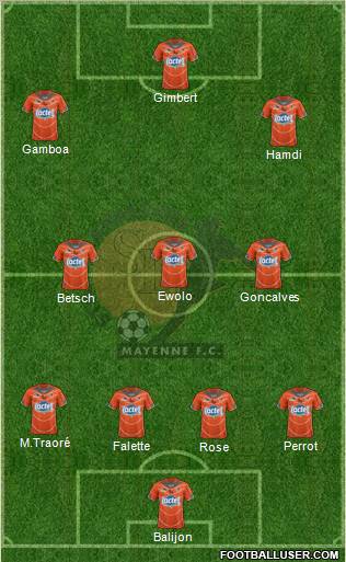 Stade Lavallois Mayenne FC Formation 2012