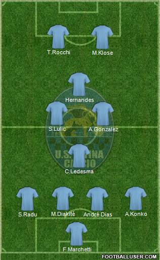 Latina football formation