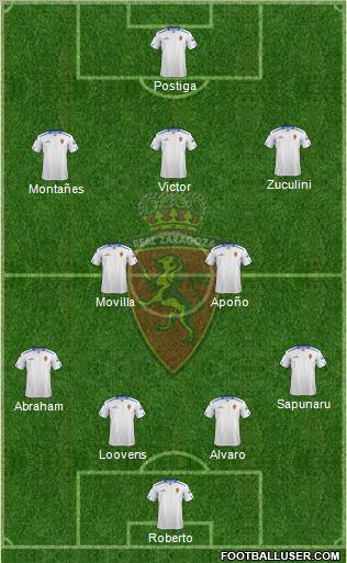R. Zaragoza S.A.D. Formation 2012