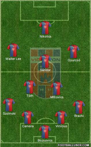 FC Fehérvár Formation 2012