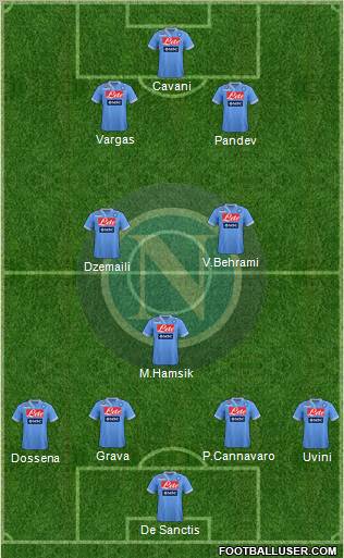 Napoli Formation 2012