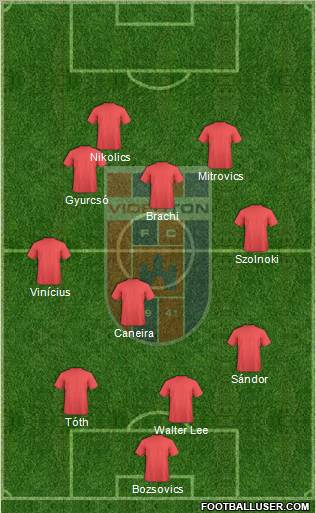 FC Fehérvár Formation 2012