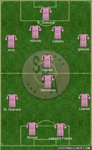 C Sport Boys A Formation 2012