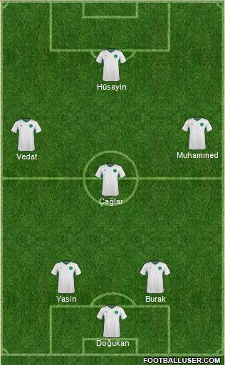 Saudi Arabia Formation 2012