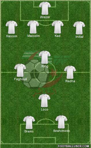 Algeria Formation 2012