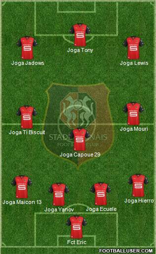 Stade Rennais Football Club Formation 2012