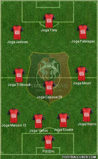 Stade Rennais Football Club Formation 2012