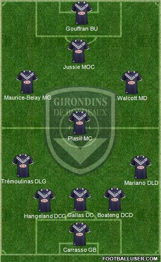 FC Girondins de Bordeaux Formation 2012