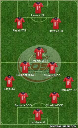 LOSC Lille Métropole Formation 2012