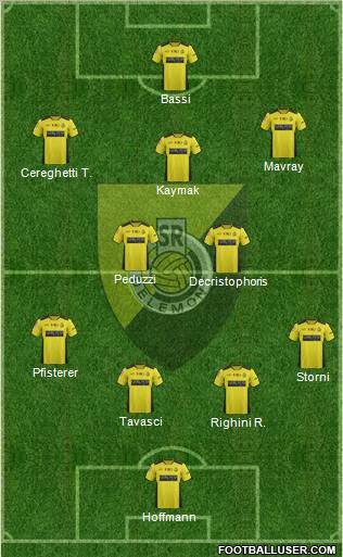 SR Delémont Formation 2012