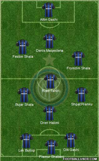 F.C. Internazionale Formation 2012