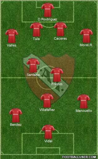 Independiente Formation 2012