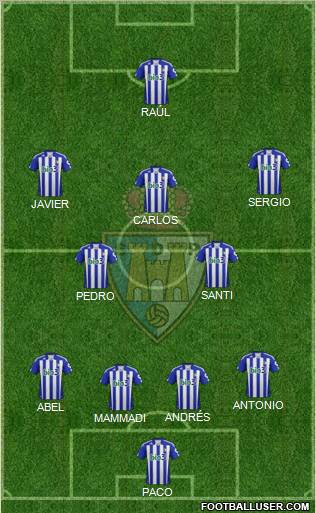 S.D. Ponferradina Formation 2012