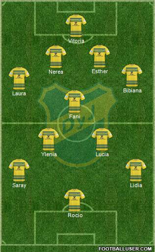 Defensa y Justicia Formation 2012