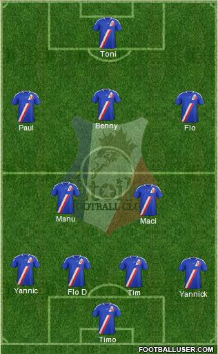 Etoile FC Formation 2012