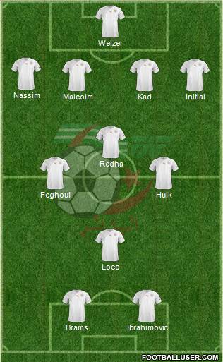 Algeria Formation 2012