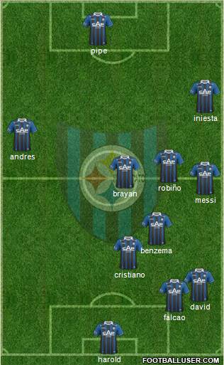 CD Huachipato Formation 2012