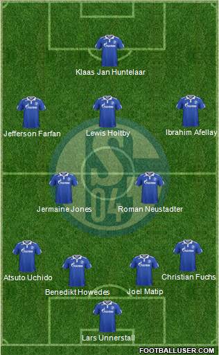 FC Schalke 04 Formation 2012