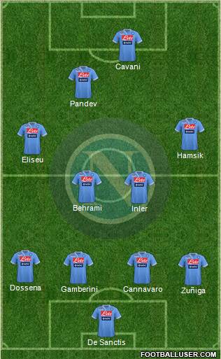 Napoli Formation 2012