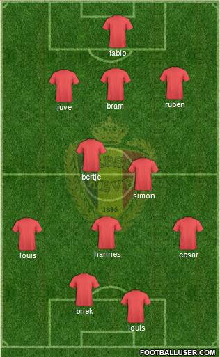 Belgium Formation 2012