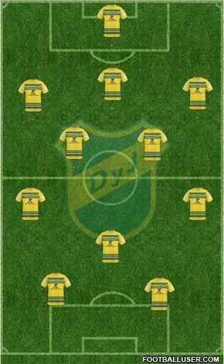 Defensa y Justicia Formation 2012