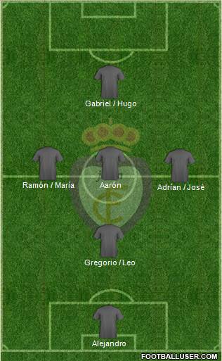Real Jaén C.F. Formation 2012