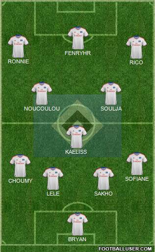Hamburger SV Formation 2012