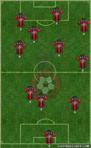 OGC Nice Côte d'Azur Formation 2012