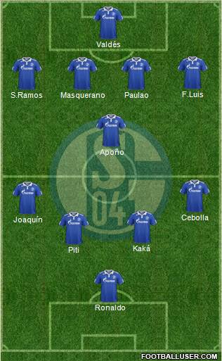 FC Schalke 04 Formation 2012