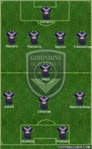FC Girondins de Bordeaux Formation 2012
