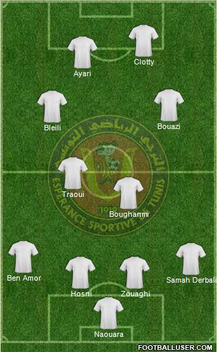 Espérance Sportive de Tunis football formation