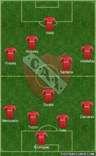 Independiente Formation 2012