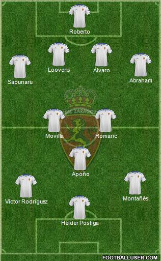 R. Zaragoza S.A.D. Formation 2012