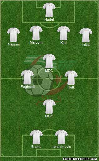 Algeria Formation 2012