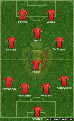 Belgium Formation 2012