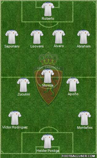 R. Zaragoza S.A.D. Formation 2012