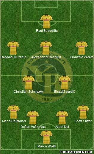 BSC Young Boys Formation 2012