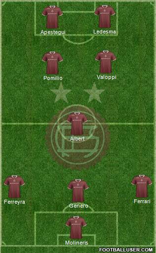 Lanús Formation 2012