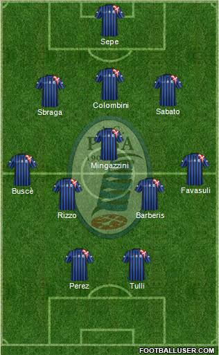 Pisa Formation 2012