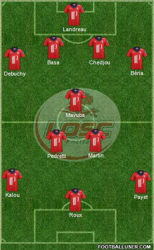 LOSC Lille Métropole Formation 2012