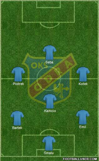 Odra Opole Formation 2012
