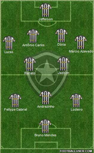 Botafogo FR Formation 2012