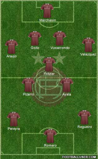 Lanús Formation 2012