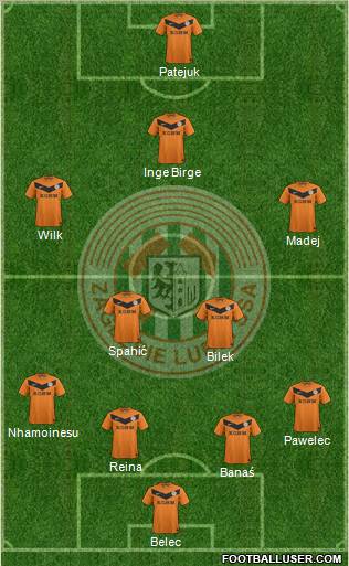 Zaglebie Lubin Formation 2012